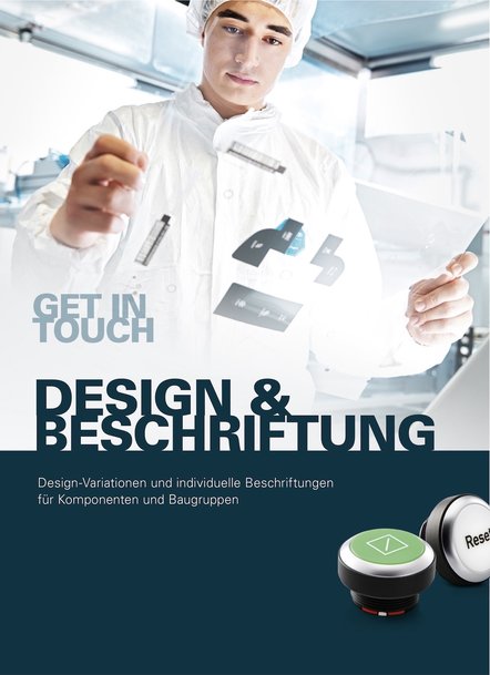 Neue RAFI-Broschüre: „Design & Beschriftung“ für Befehlsgeräte und Bedienfronten